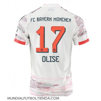 Camiseta Bayern Munich Michael Olise #17 Segunda Equipación Replica 2025-26 mangas cortas Camiseta Bayern Munich Michael Olise #17 Segunda Equipación Replica 2025-26 mangas cortas